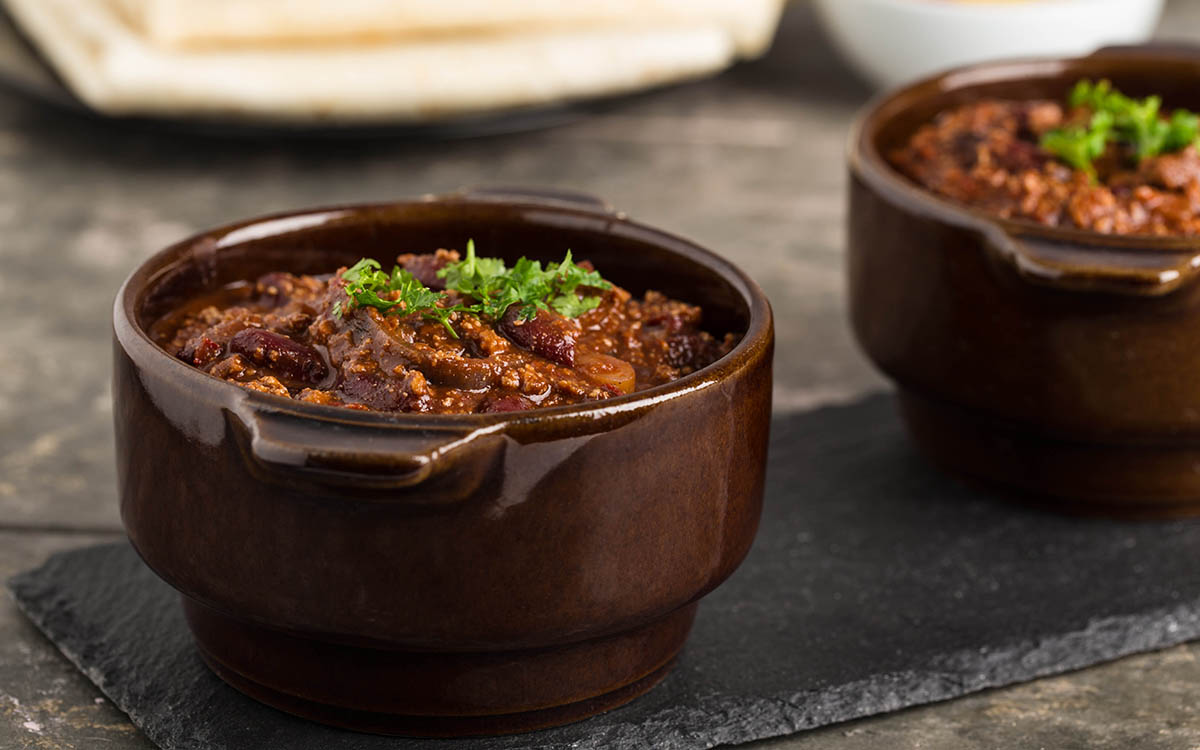 Stockfoto - Chili sin carne