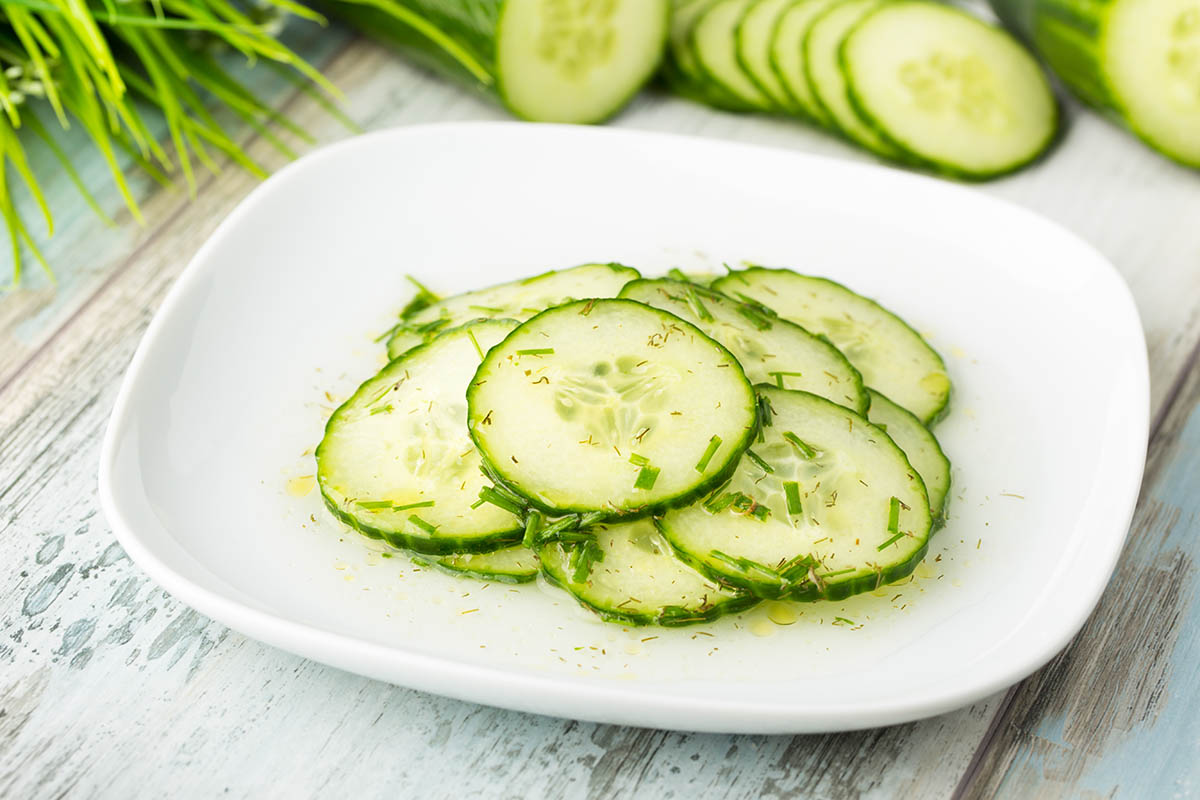 Stockfoto - Cucumber salad