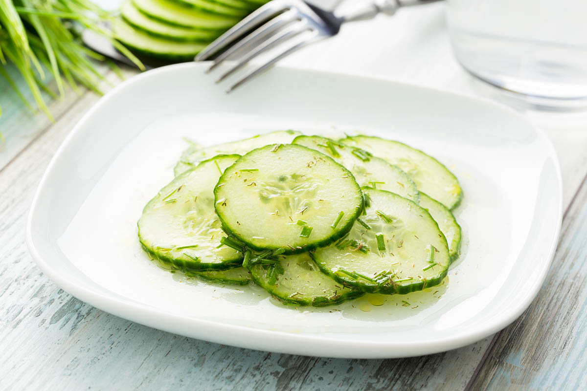 Stockfoto - Cucumber salad