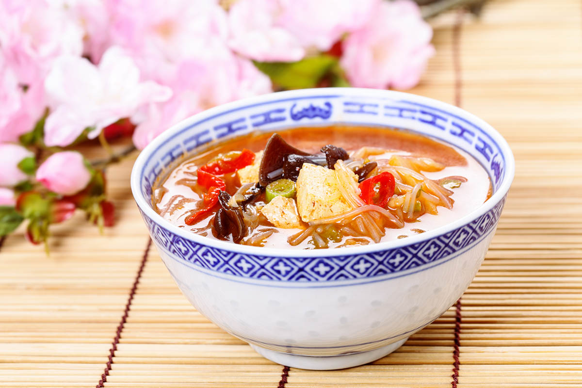 Stockfoto - Chinese hot and sour soup