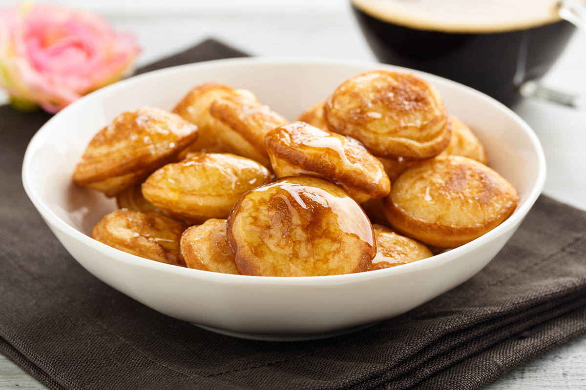 Stockfoto - Poffertjes