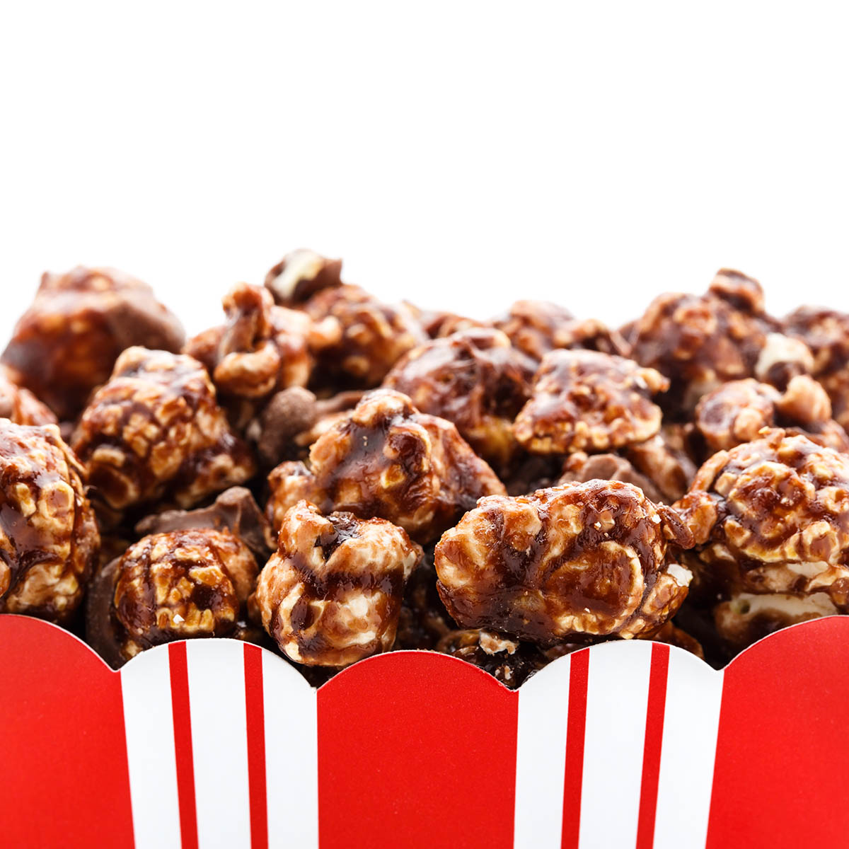 Stockfoto - Chocolate popcorn
