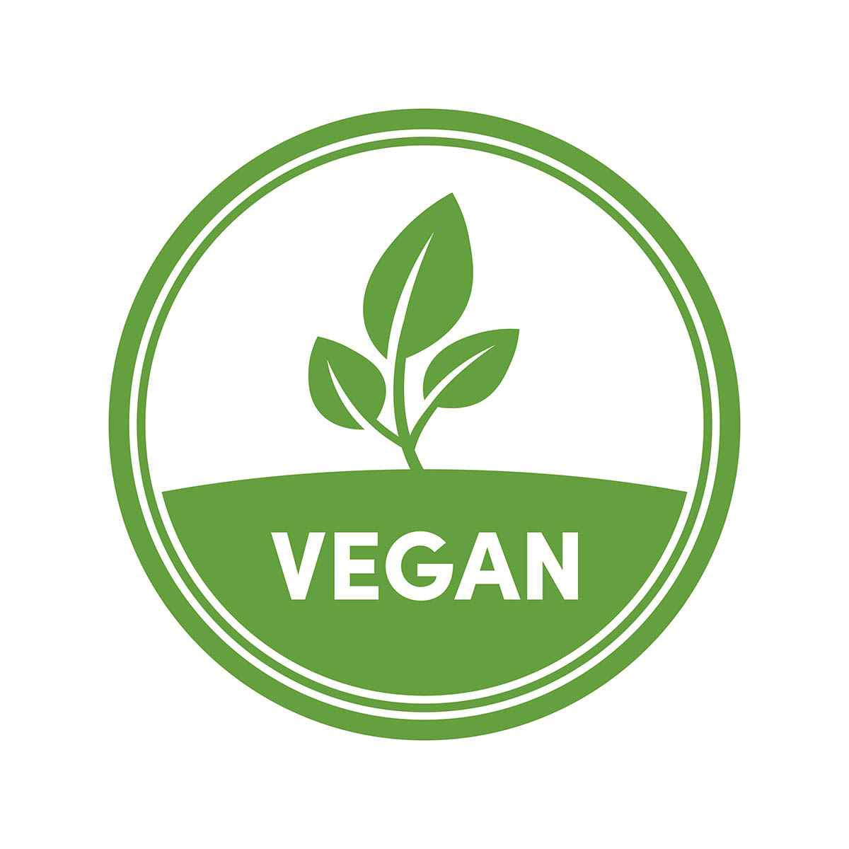Vector - Icon with text - vegan